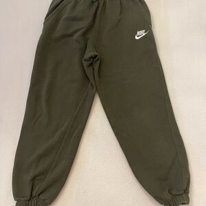 Nike Kids Dark Green Joggers